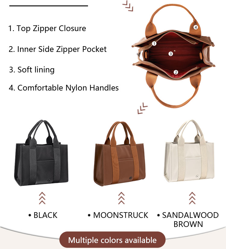 Wholesale OEM Custom Logo Clutch PU Leather Shoulder Bag Women Lady Durable Zipper Large Capacity Waterproof Tote Underarm
