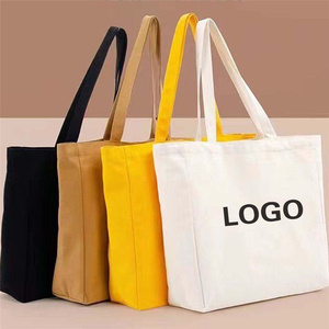 Reusable Supermarket Grocery Cotton Canvas Tote Bag