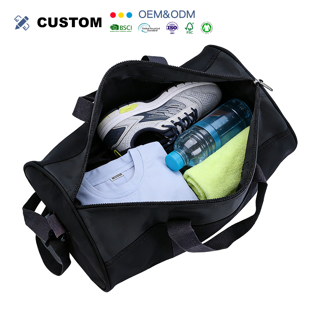 2025 Custom Printed Cute Dance Gym Bag Casual Oxford Sports Travel Duffel with Zipper Closure for Girls and Boys