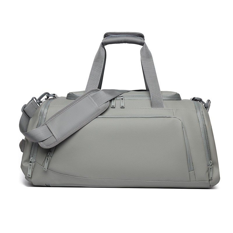 Adjustable Strap Soft Handle Oxford Waterproof Gym Fitness Bag Large Capacity Travel Wet Dry Separation