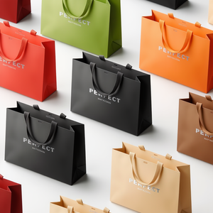 Custom Made Luxurious Packaging Paper Bags