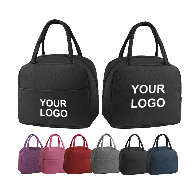 Hot Selling Waterproof Food Insulated Storage Handbag Custom Logo Unisex Outdoor Picnic Reusable Cooler Lunch Bag