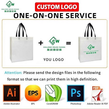Bolsas Personalizadas Para Negocio Factory Custom Ecofriendly Reusable Embossed Non Woven Shopping Tote Bag With Logo for Gifts
