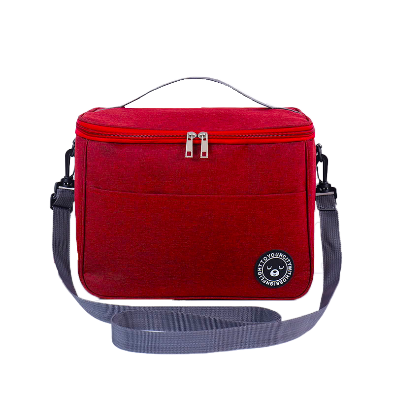Factory Price Custom Thermal Lunch Bag 3 Layers EPE Foam Insulated Cooler Tote Bag ODM Waterproof Oxford Lunch Box for Work