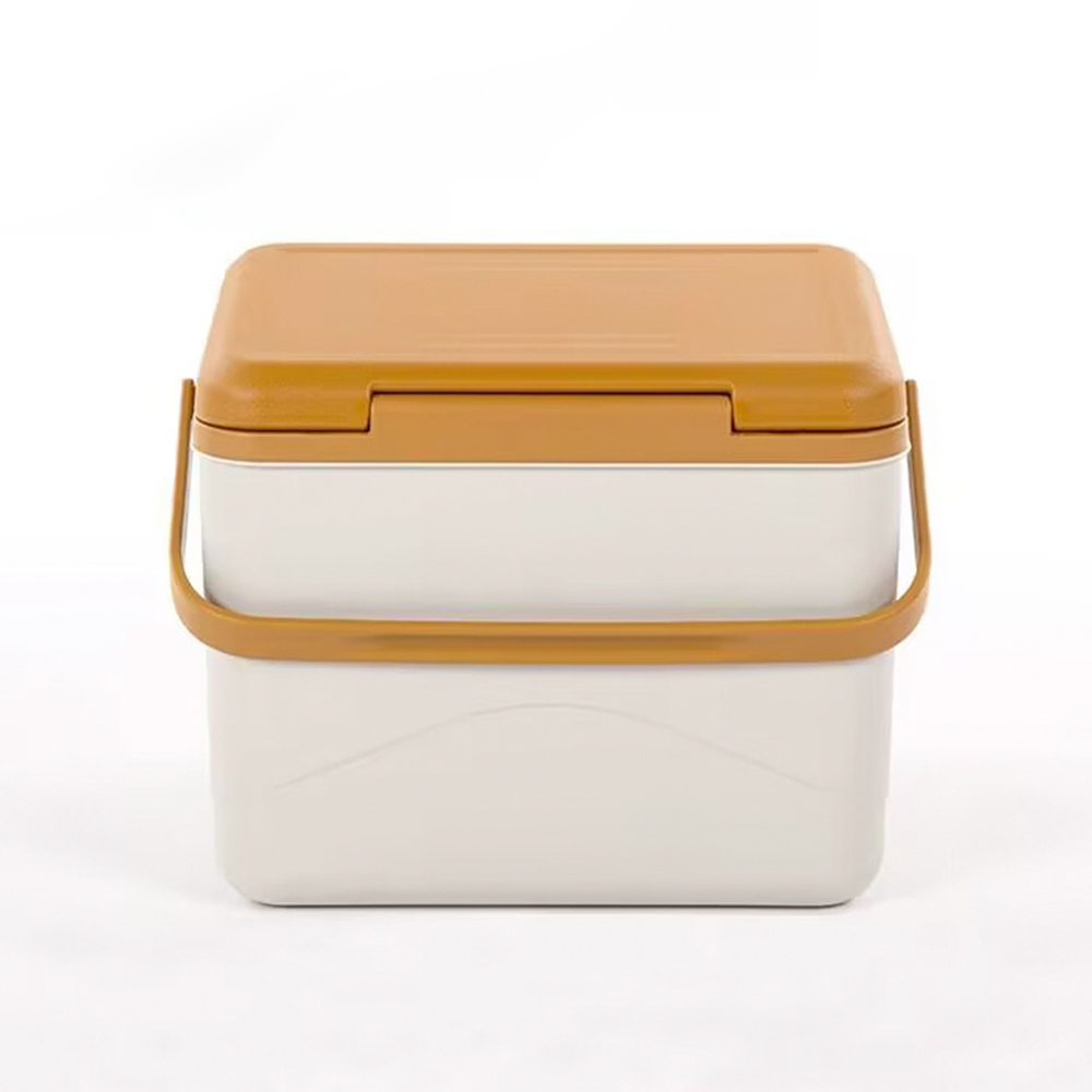5L Small Cooler Box Custom Logo Insulated Mini Ice Chest Handle Portable 6 Cans Picnic Cool Box Breast Milk Promotional Gifts