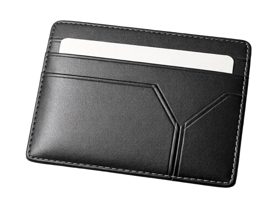 Slim Card Wallet production sample