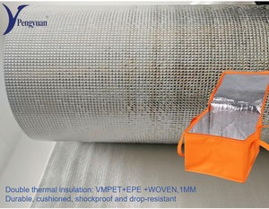 Foam Woven Lining Picnic Bag Lining Thermal Insulation Roll 3-layer Thermal Structure