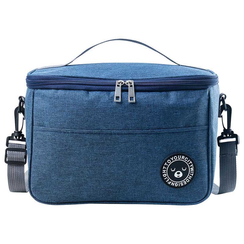 Factory Price Custom Thermal Lunch Bag 3 Layers EPE Foam Insulated Cooler Tote Bag ODM Waterproof Oxford Lunch Box for Work