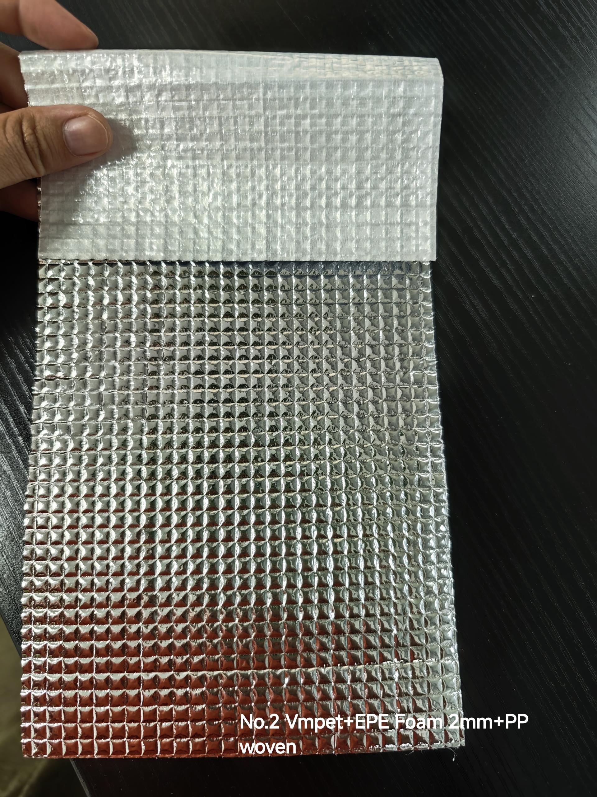 Foam Woven Lining Picnic Bag Lining, Thermal Insulation Roll, Picnic Bag Thermal Lining Material 3-layer Thermal Structure