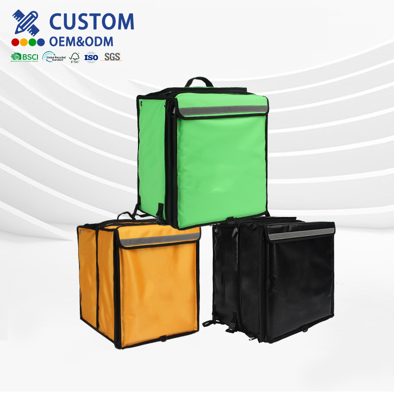 Insulated Cooler Bag Customizable Extendable Foldable Takeout Cooler With Thick Aluminum Foil Multi-layered Cooler Cooler