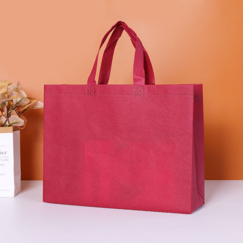 Wholesale Low Price Ecofriendly Recyclable Reusable Customizable Non Woven Grocery Supermarket Tote Bag Shopping Bag Gift Bags