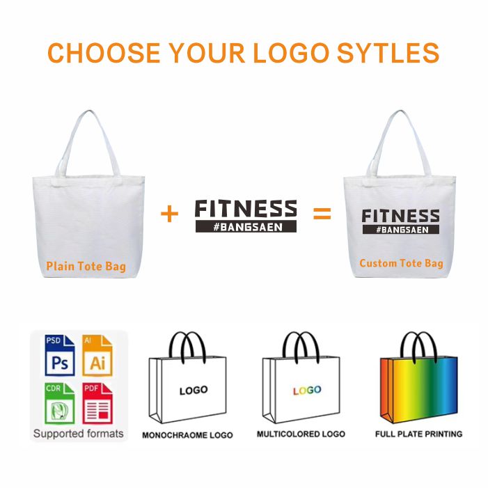 Fast Sampling Customizable Heavy Weight Canvas Tote Bag for Brand Visibility