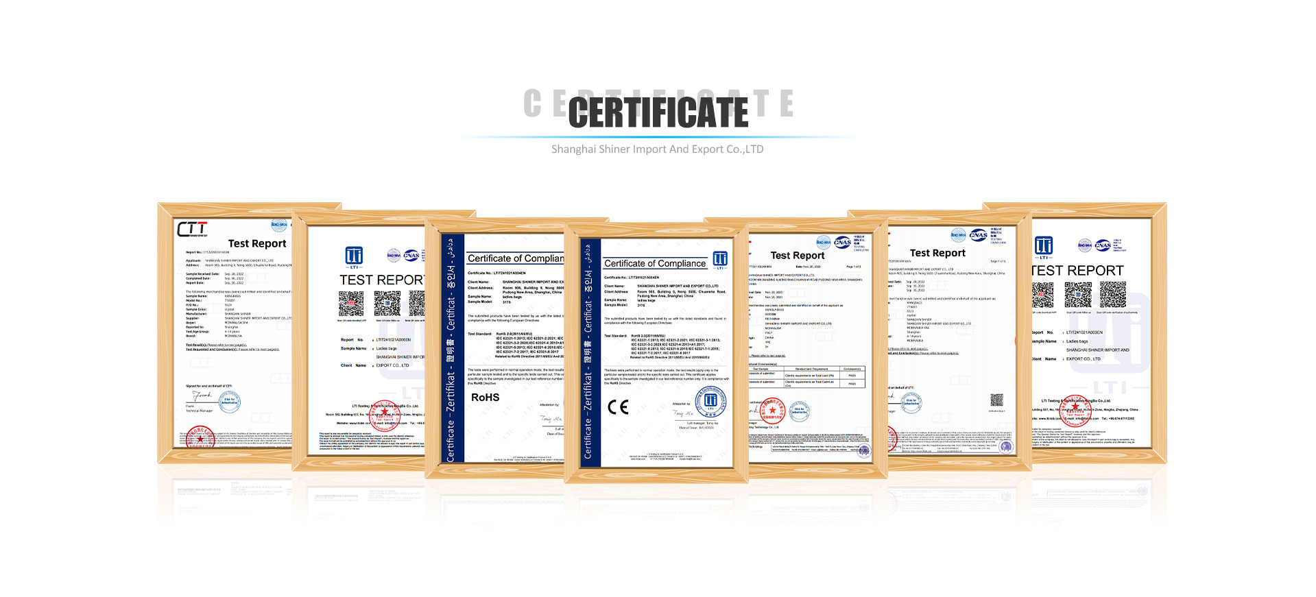 Certificates
