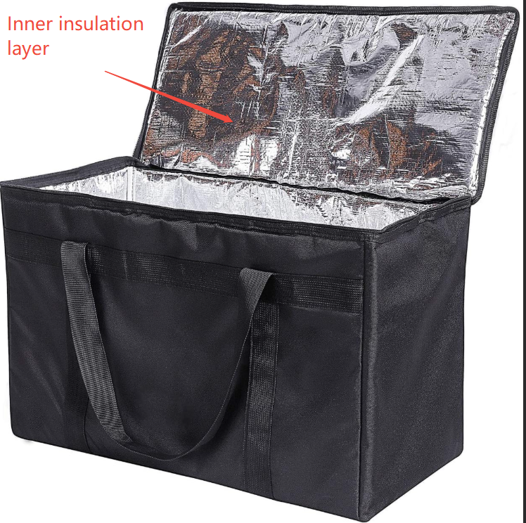 Foam Woven Lining Picnic Bag Lining, Thermal Insulation Roll, Picnic Bag Thermal Lining Material 3-layer Thermal Structure
