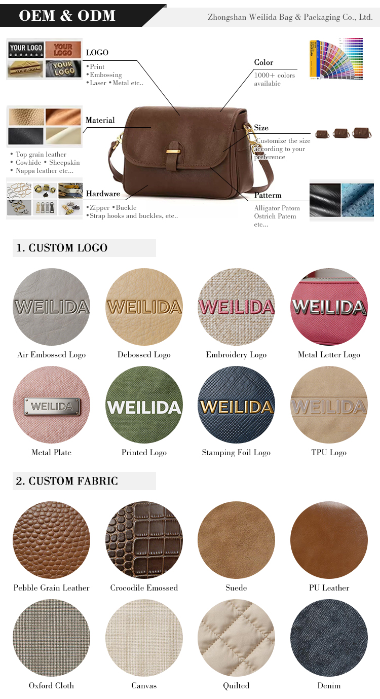 Custom Logo Acceptable PU Underarm Hobo Zipper Closure Daily Portable Women's Shoulder Bags