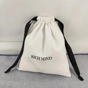Organic Muslin Cotton Drawstring Gift Bag