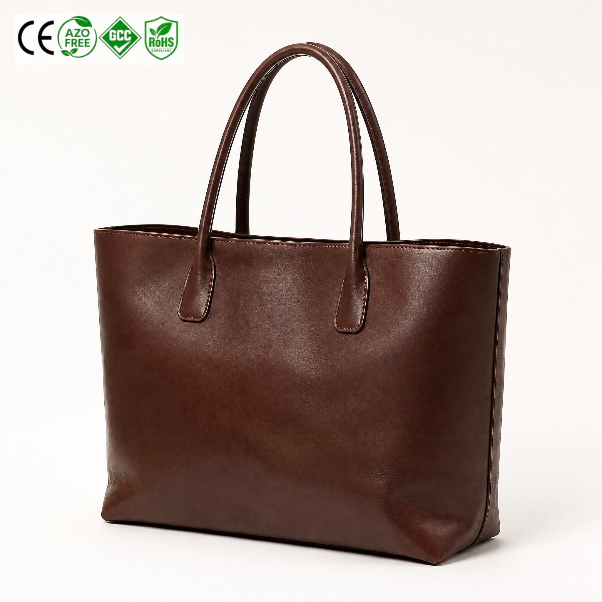 Simple PU Durable Casual Women's Bags Casual Tote Shoulder Handbags Large Capacity For Daily Use