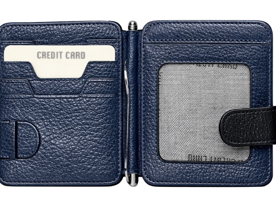Bifold Card Wallet with Strap custom manufactured in Turkey