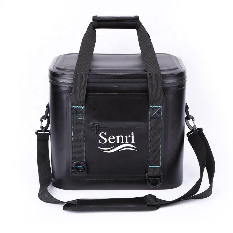 Wholesale Price Eco-Friendly 20L TPU Soft Cooler Bag Waterproof Wine Beer Cooler For Golf Beach Camping Hiking Letter Patterned