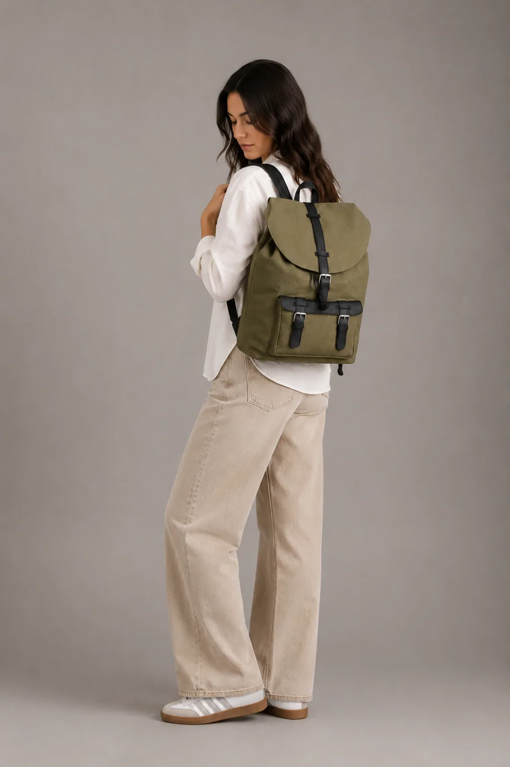 High density printed cotton cinch bag showing precision screen printing