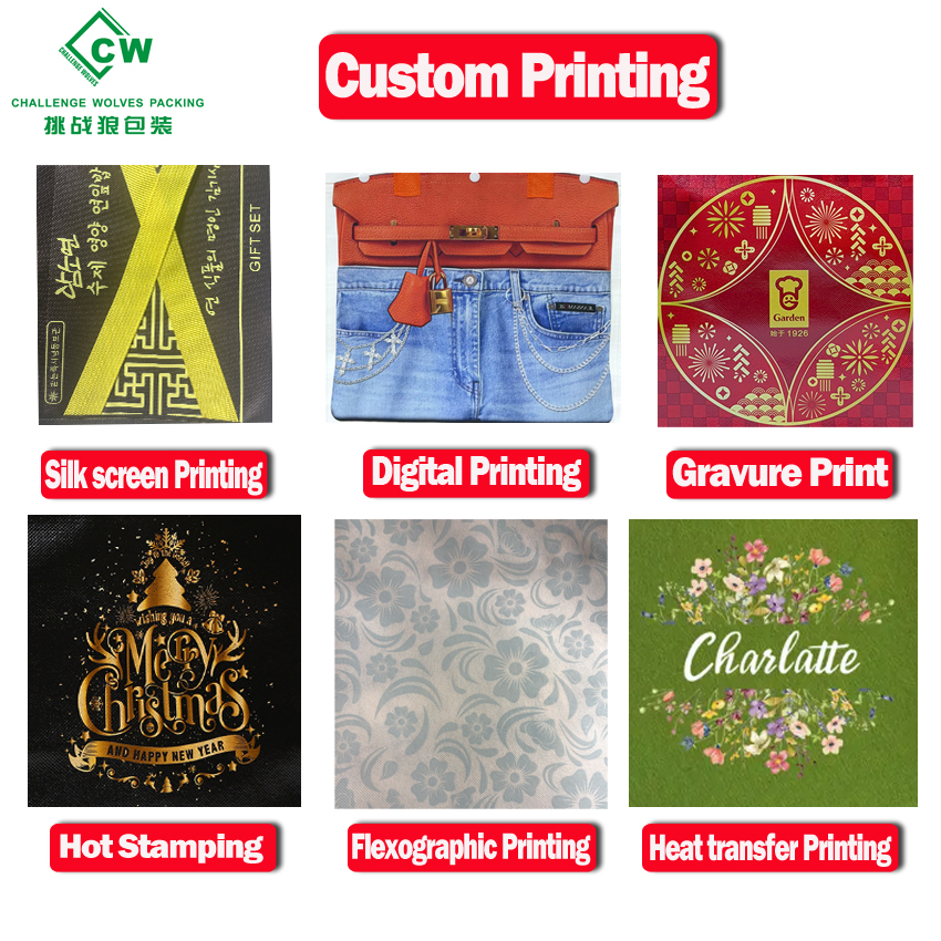 Bolsas Personalizadas Para Negocio Factory Custom Ecofriendly Reusable Embossed Non Woven Shopping Tote Bag With Logo for Gifts