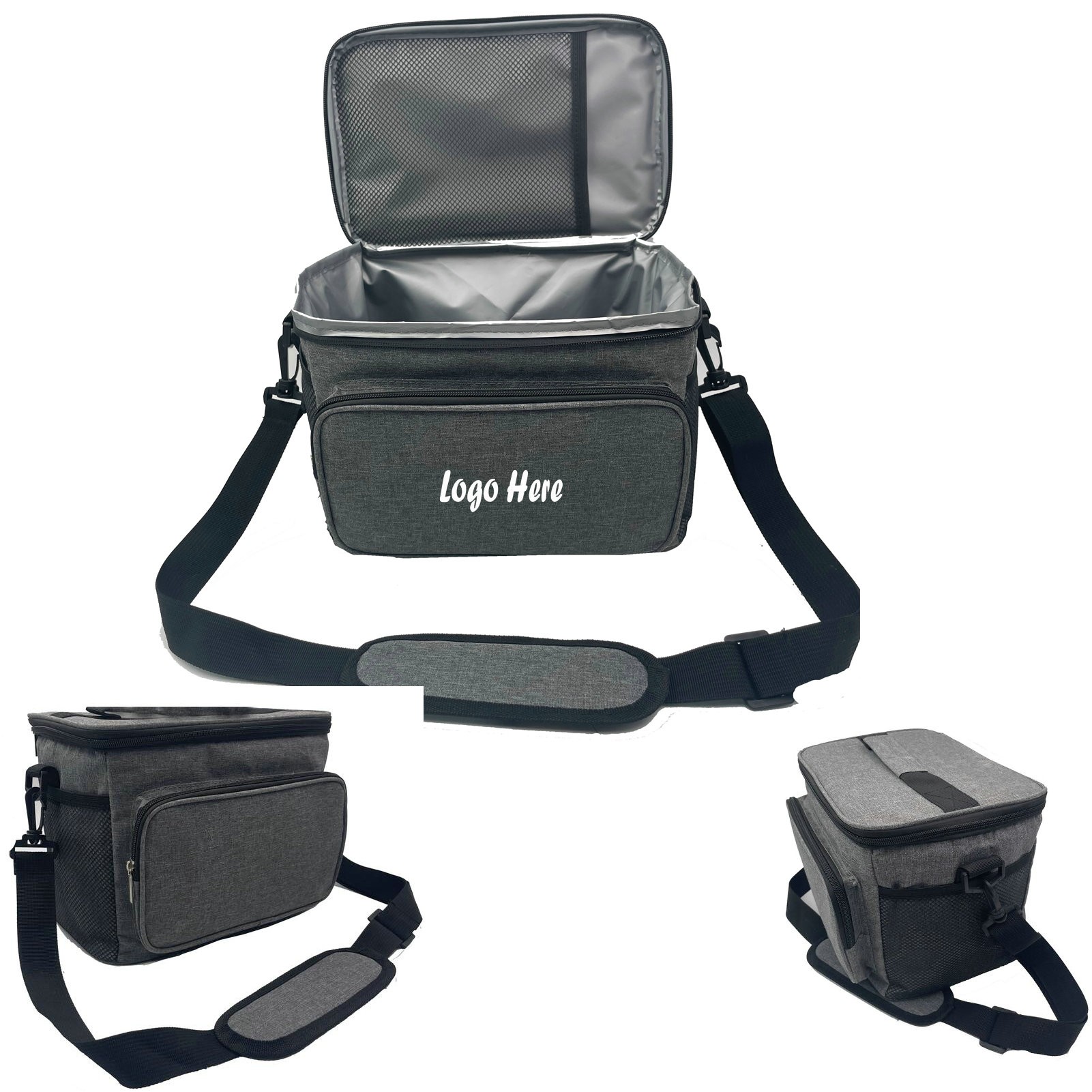 Oem Polyester Fridge New Lunch Bags Lunchbag Hot Cold Cooling Wine Insulated Box Custom Printed Thermal Cooler Bag