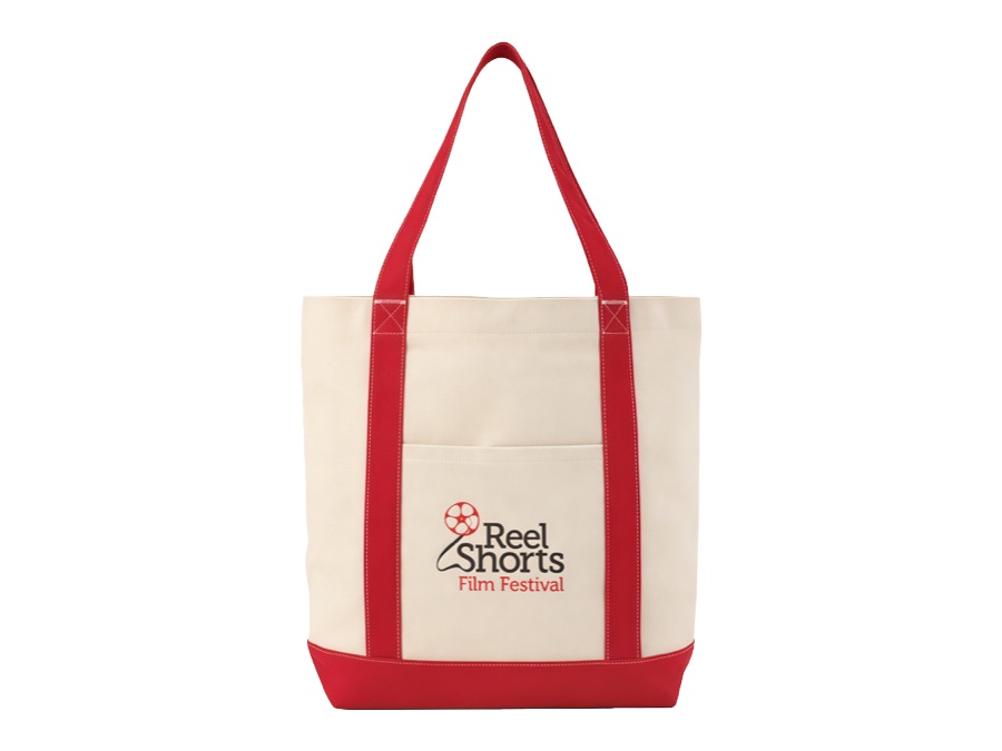 Canvas Bag with Contrast Handles