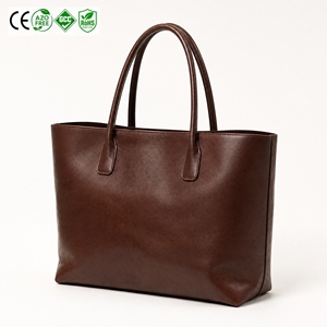 Simple PU Durable Casual Women's Bags Casual Tote Shoulder Handbags Large Capacity