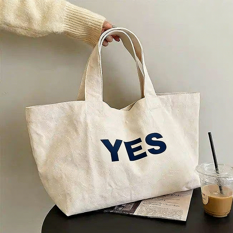 Extra Thick Heavy-Duty Large Tote Cotton Reusable Grocery Shopping Customized Canvas Bag