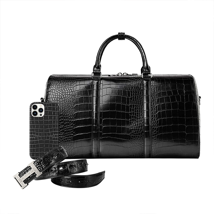 Multi-functional Sac De Voyage Pu Leather Travel Bag Luxury Duffle Bag For Men Large Capacity Travel Bag