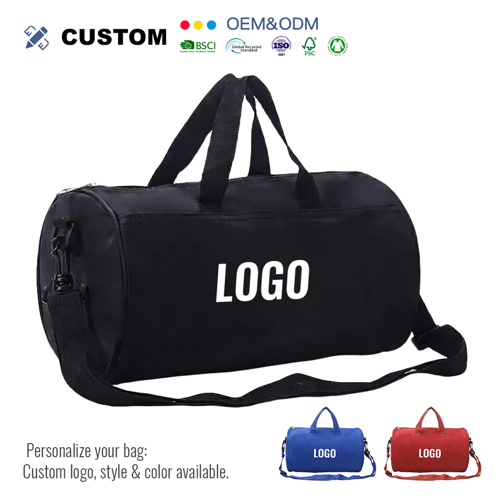 2025 Custom Printed Cute Dance Gym Bag Casual Oxford Sports Travel Duffel with Zipper Closure for Girls and Boys